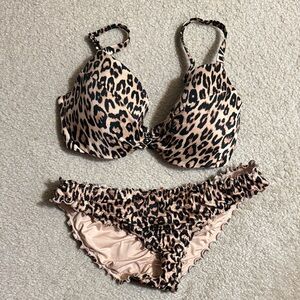 Victoria’s Secret Leopard Print Bikini Set